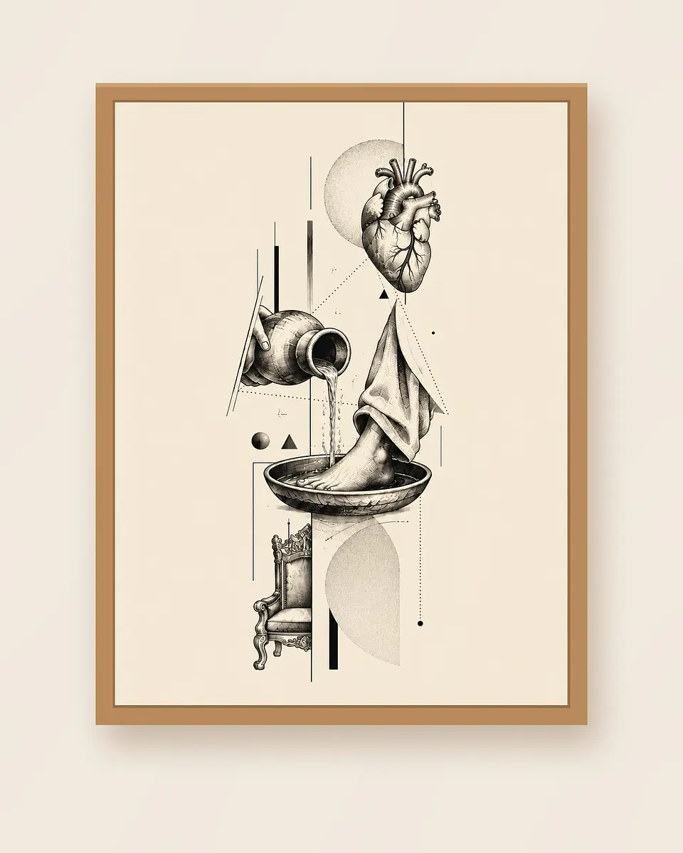 El corazón que sirve (lavamiento de pies) · SR-01 1
