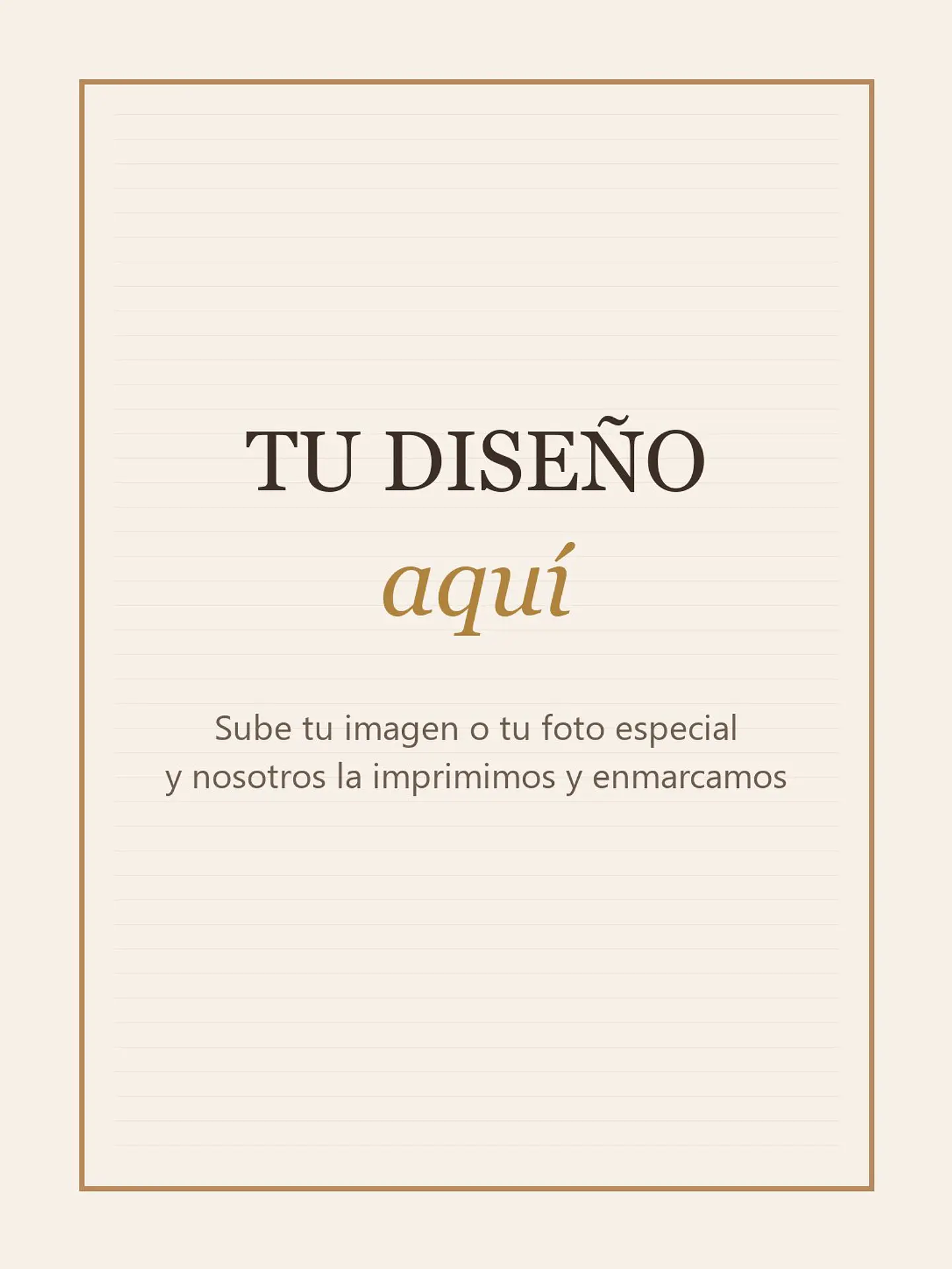 Cuadro con tu propio diseño 2