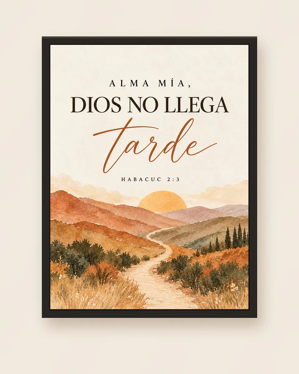 Alma mía, Dios no llega tarde · AM-03 5