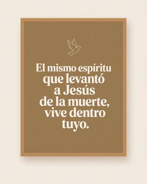 El mismo espíritu que levantó a Jesús vive dentro tuyo · QS-10