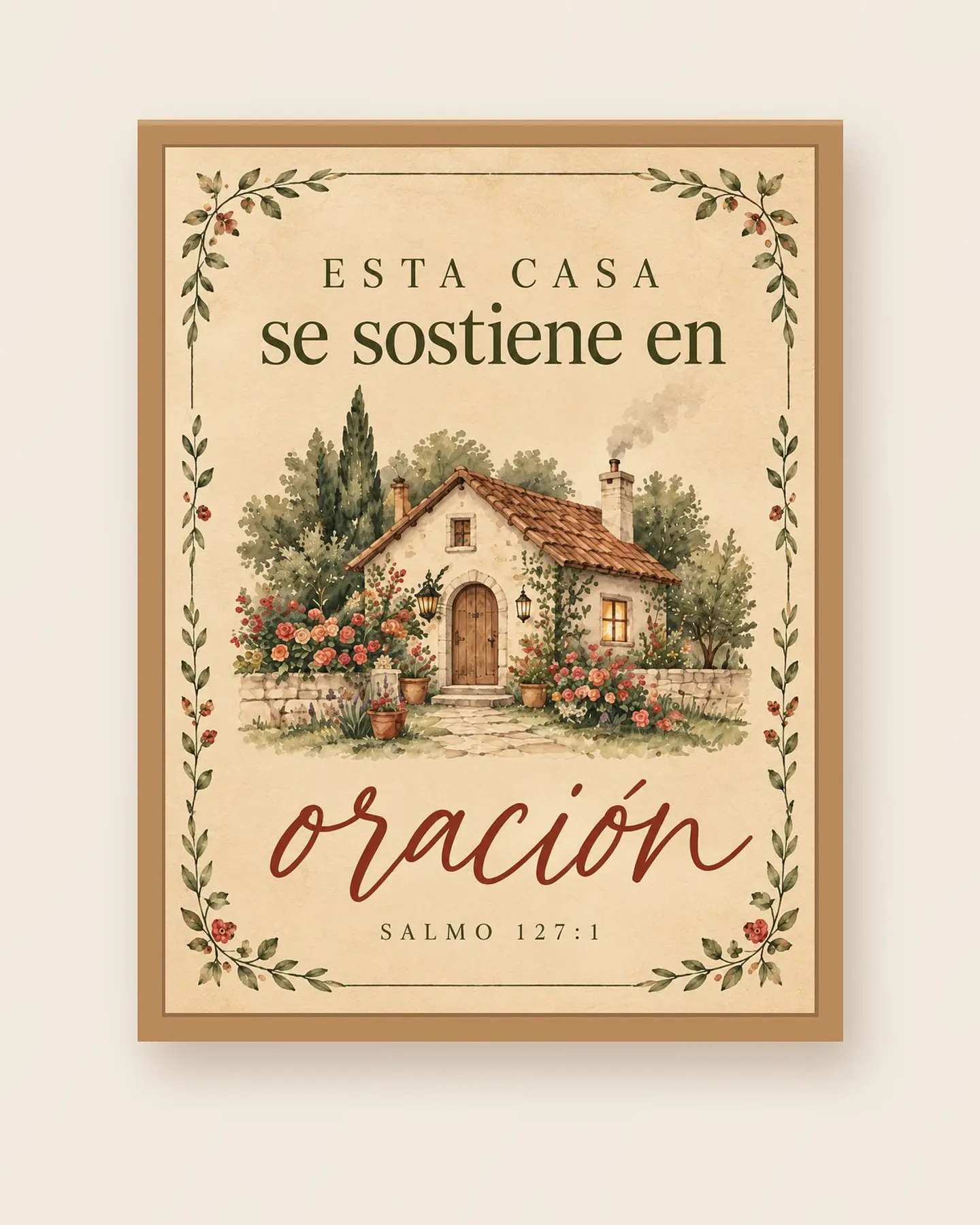 Esta casa se sostiene en oración · BH-03 1