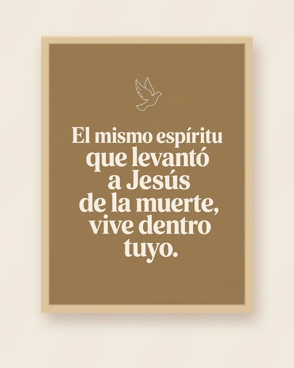 El mismo espíritu que levantó a Jesús vive dentro tuyo · QS-10 3