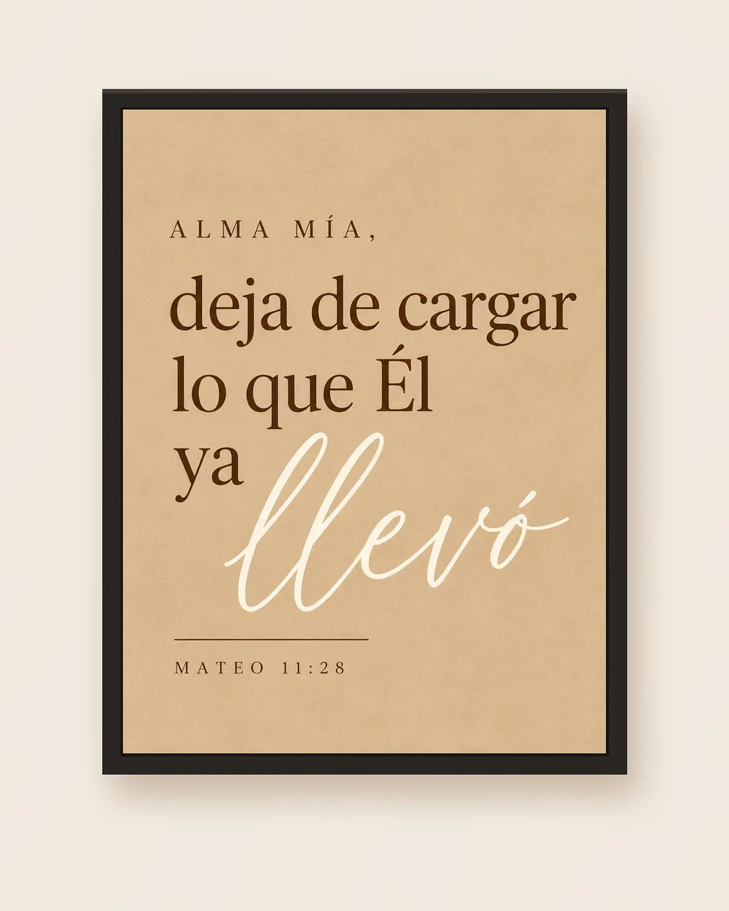 Alma mía, deja de cargar lo que Él ya llevó · AM-04 5