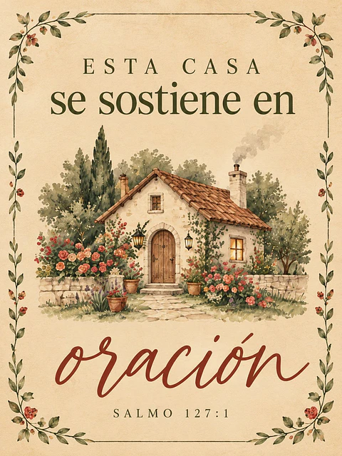 Esta casa se sostiene en oración · BH-03