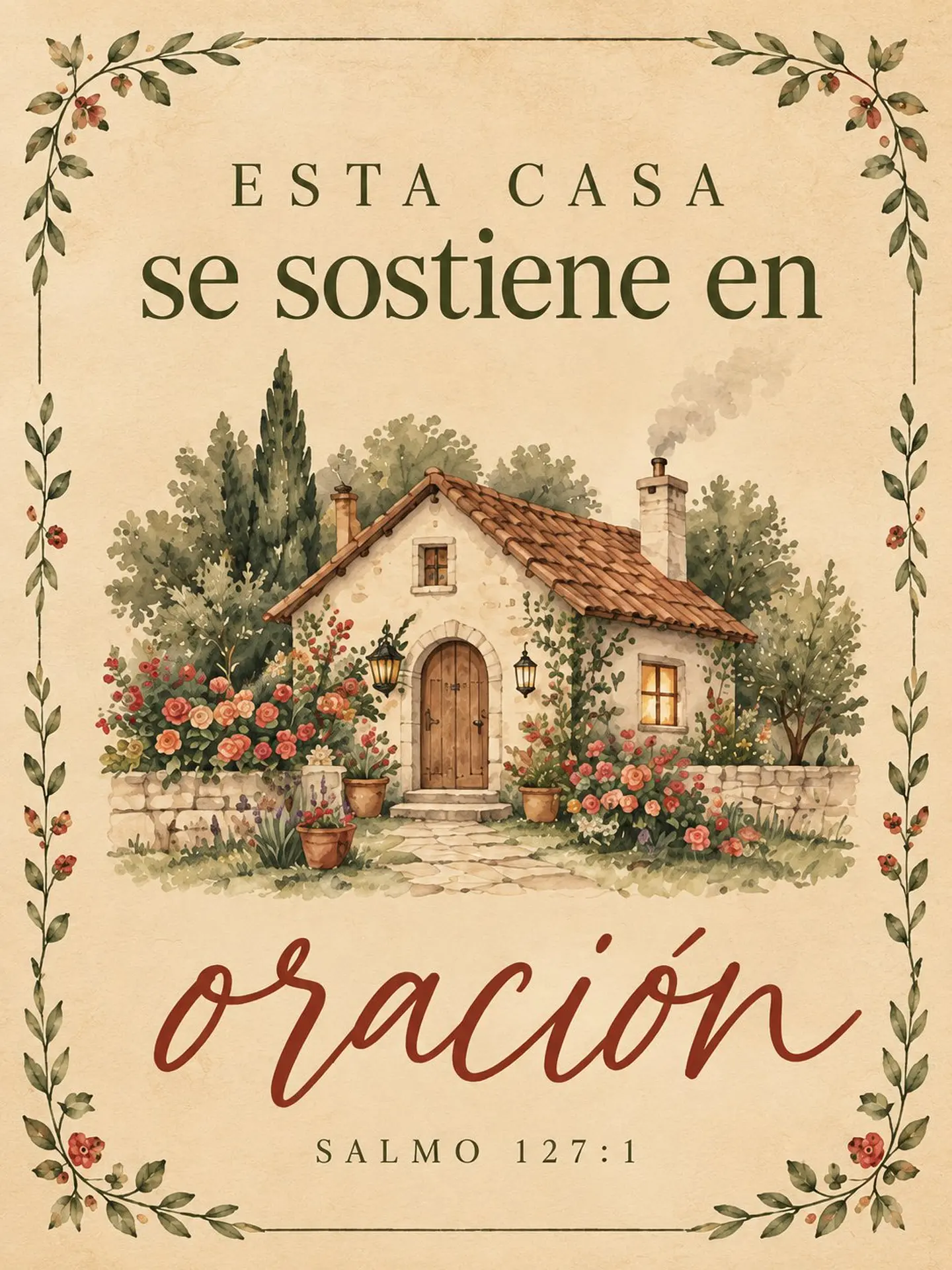Esta casa se sostiene en oración · BH-03 2