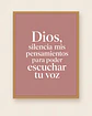 Dios, silencia mis pensamientos para poder escuchar Tu voz · PC-02 - Miniatura 1