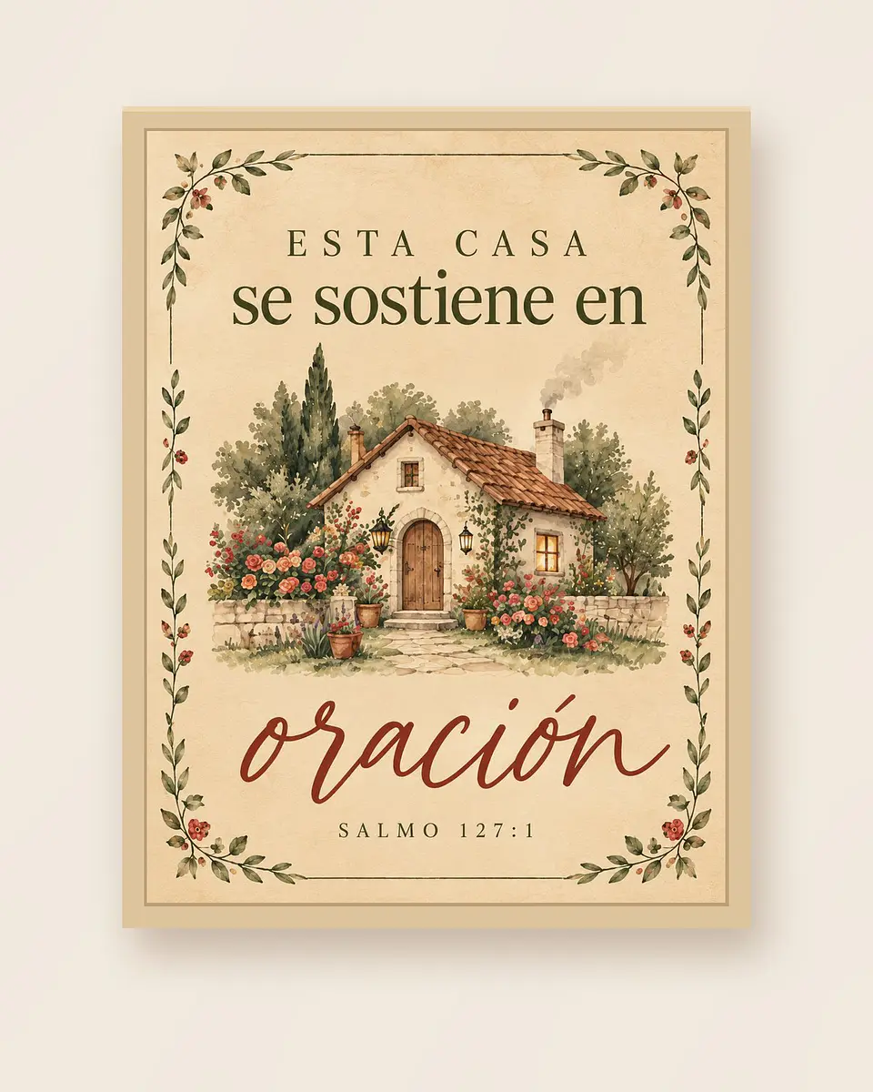 Esta casa se sostiene en oración · BH-03 3