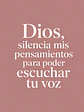 Dios, silencia mis pensamientos para poder escuchar Tu voz · PC-02 - Miniatura 2