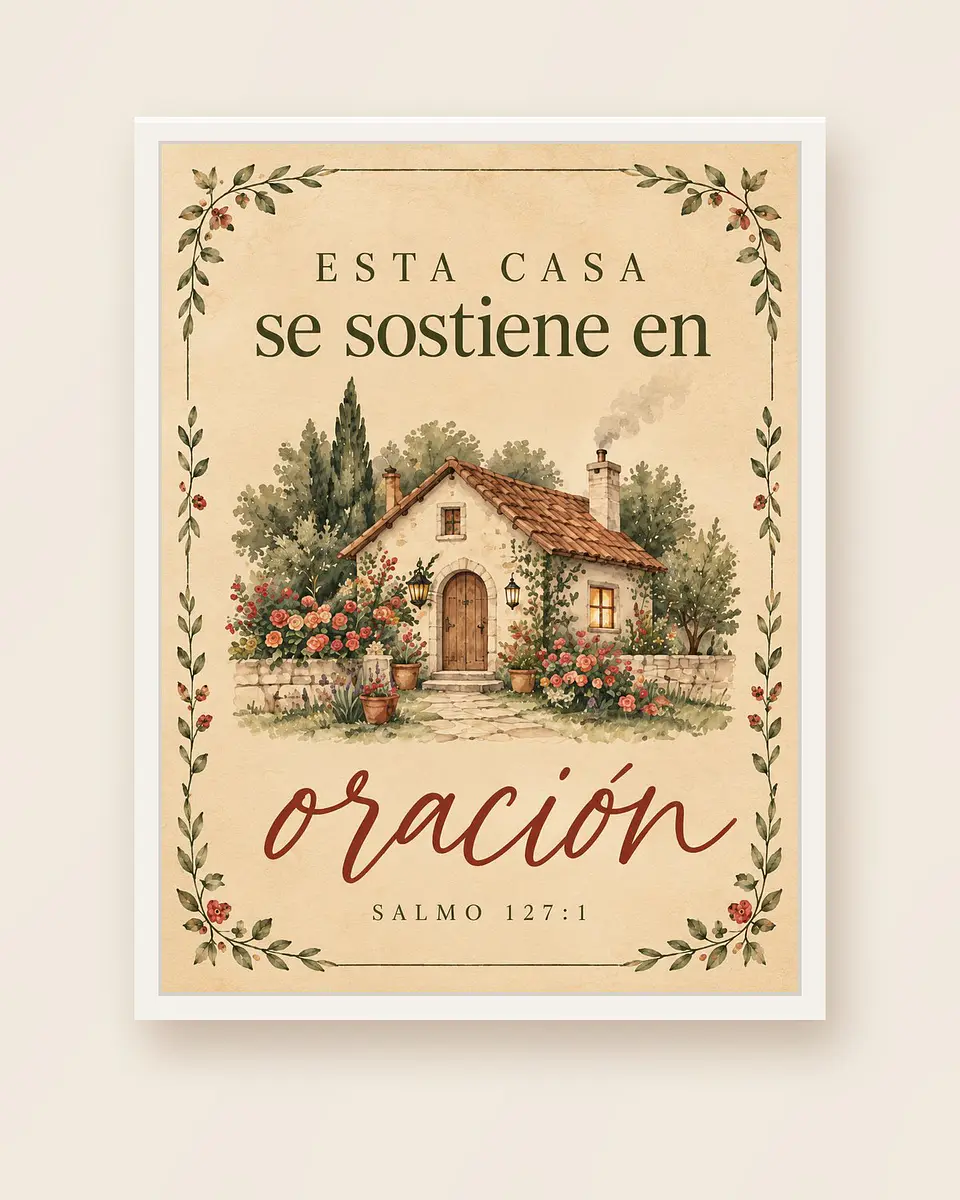 Esta casa se sostiene en oración · BH-03 4