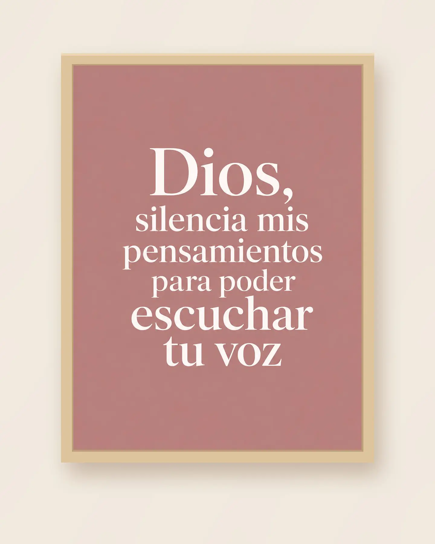 Dios, silencia mis pensamientos para poder escuchar Tu voz · PC-02 3