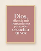 Dios, silencia mis pensamientos para poder escuchar Tu voz · PC-02 - Miniatura 3
