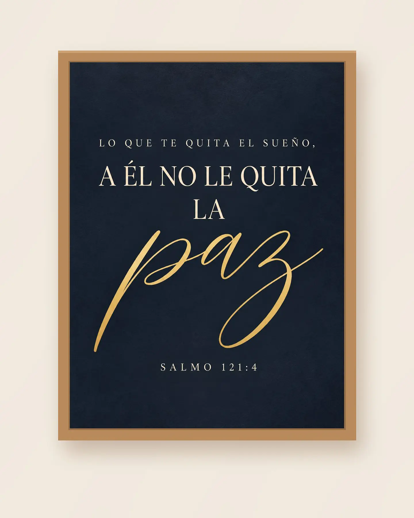 Lo que te quita el sueño, a Él no le quita la paz · PC-05 1