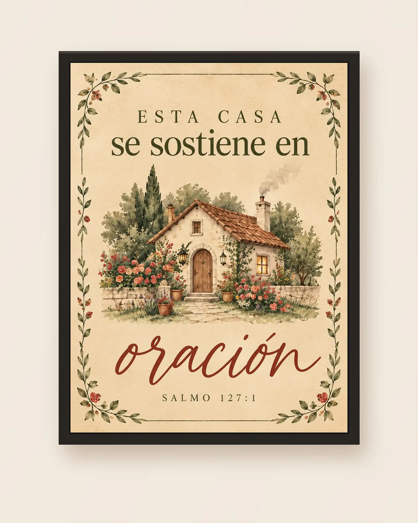 Esta casa se sostiene en oración · BH-03 5