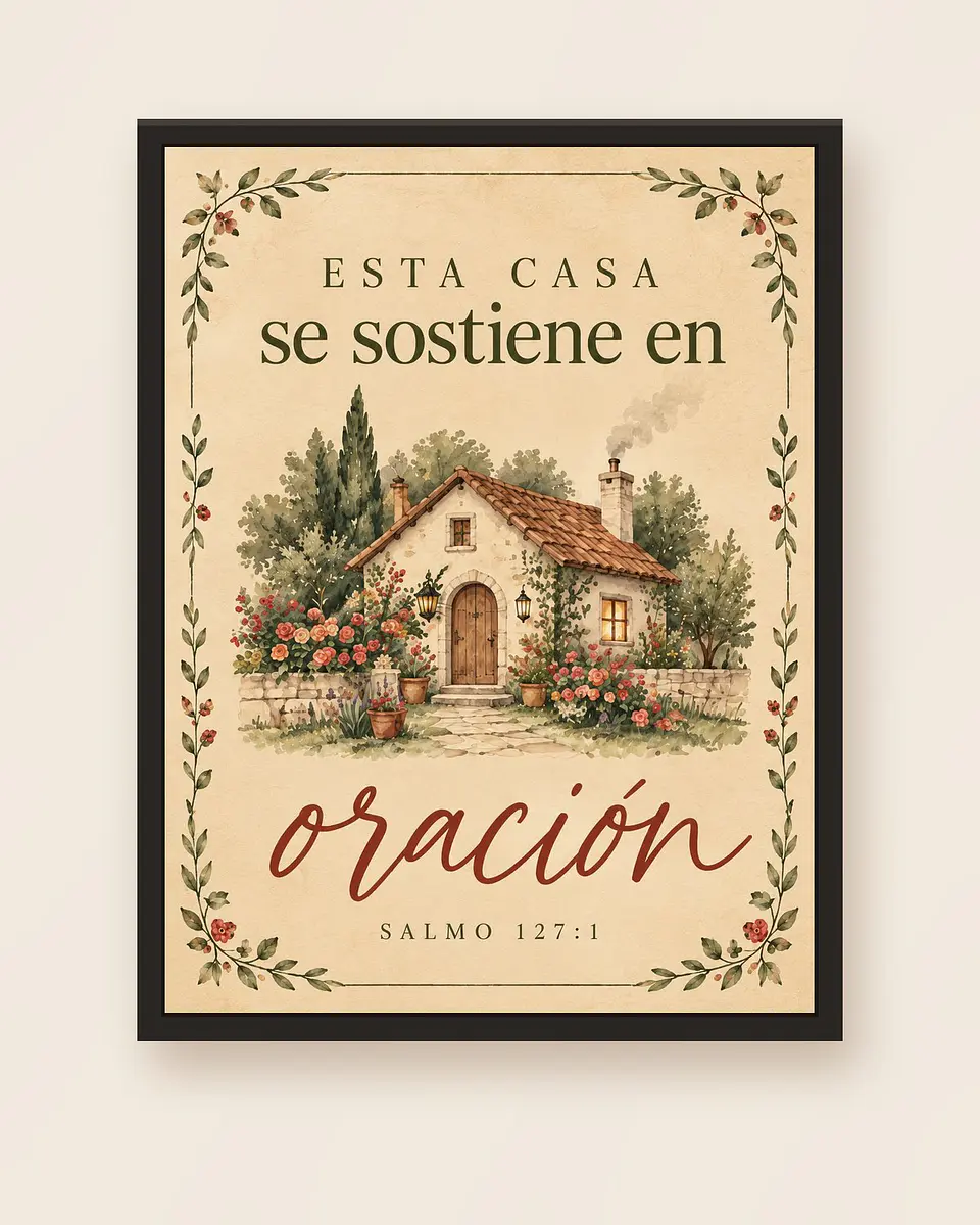 Esta casa se sostiene en oración · BH-03 5