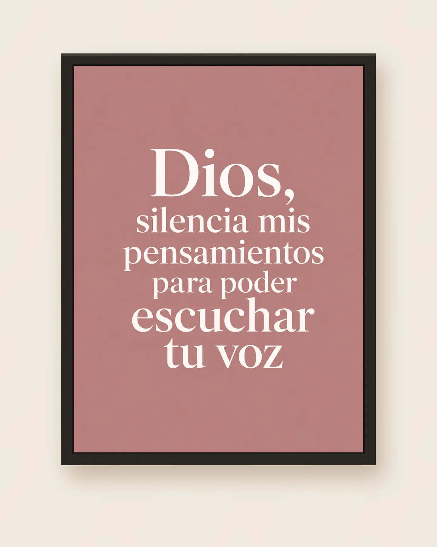Dios, silencia mis pensamientos para poder escuchar Tu voz · PC-02 5