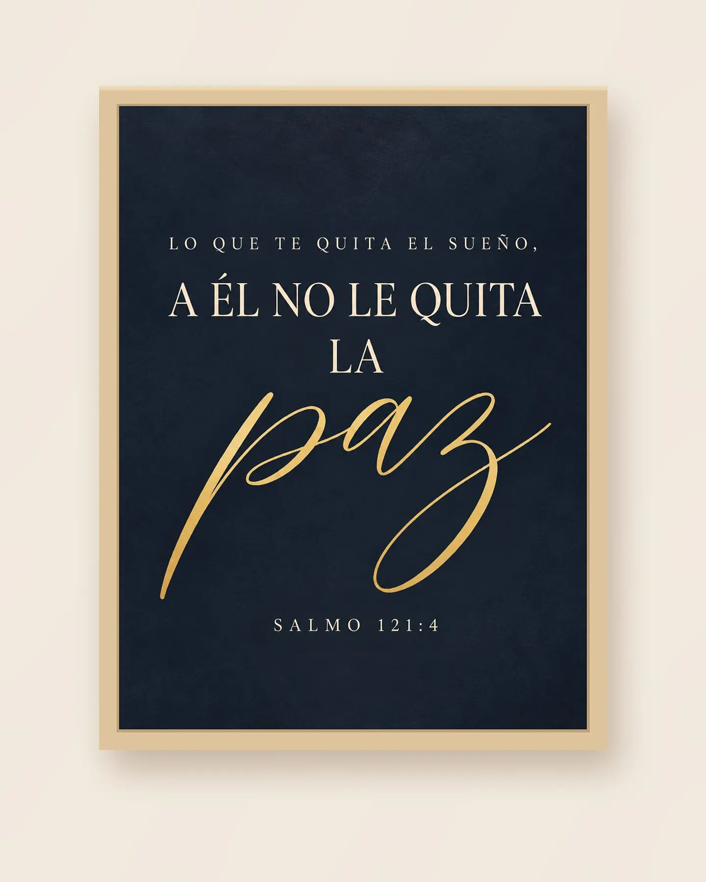 Lo que te quita el sueño, a Él no le quita la paz · PC-05 3