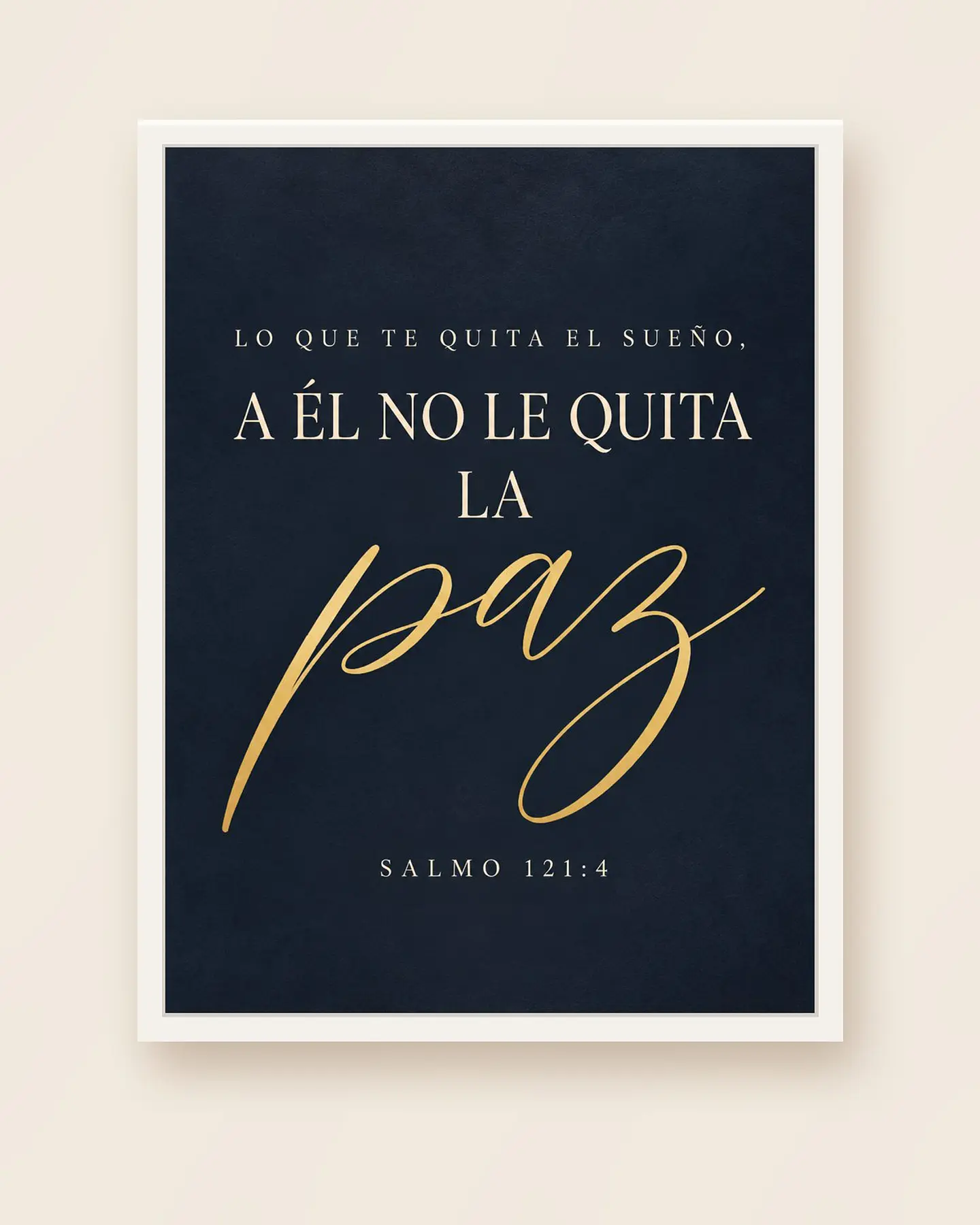 Lo que te quita el sueño, a Él no le quita la paz · PC-05 4