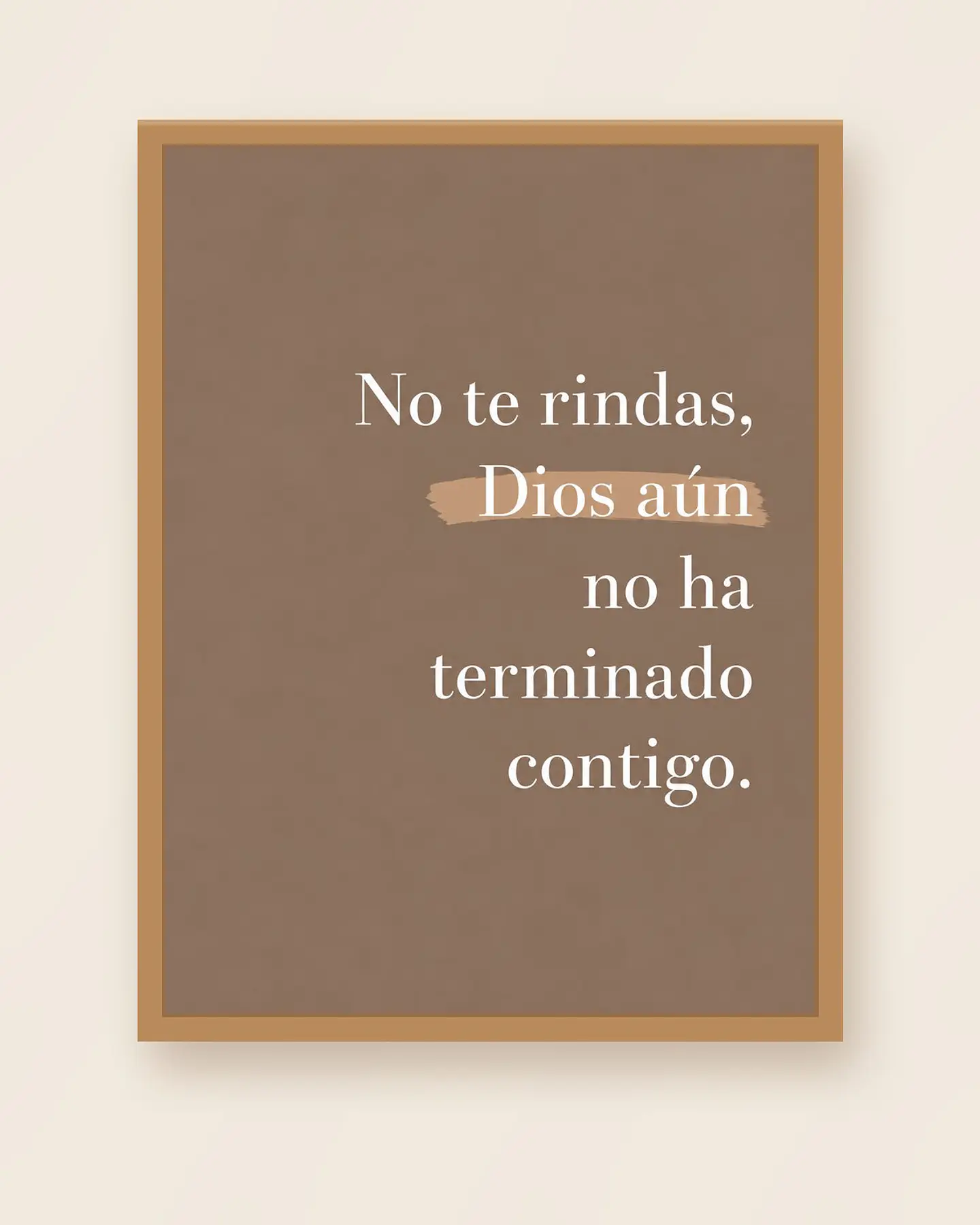 No te rindas, Dios aún no ha terminado contigo · ES-07 1