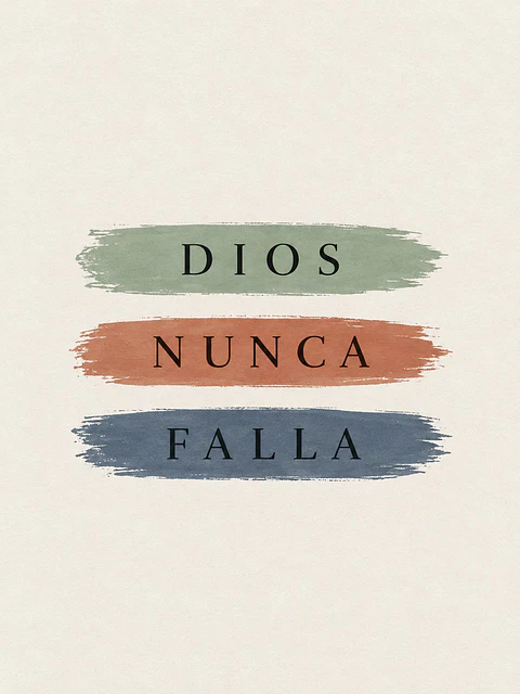 Dios nunca falla · ES-06