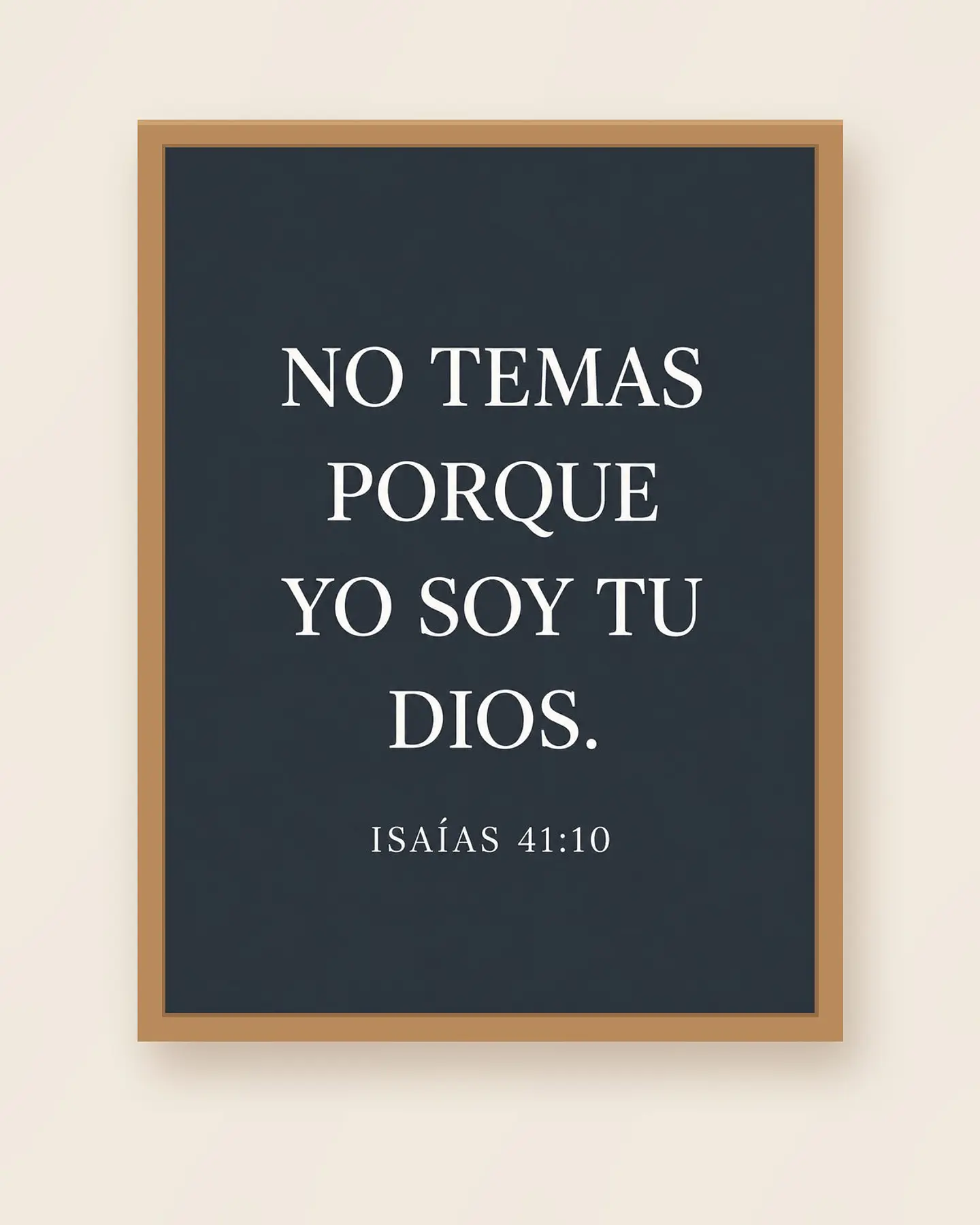 No temas, porque yo soy tu Dios · ES-08 1