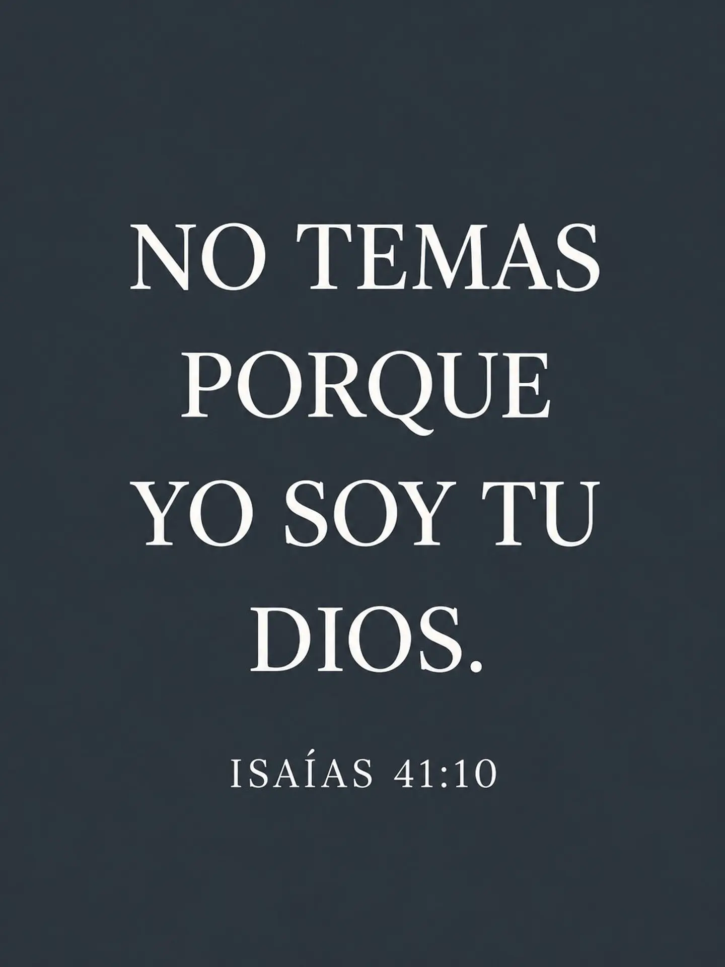 No temas, porque yo soy tu Dios · ES-08 2