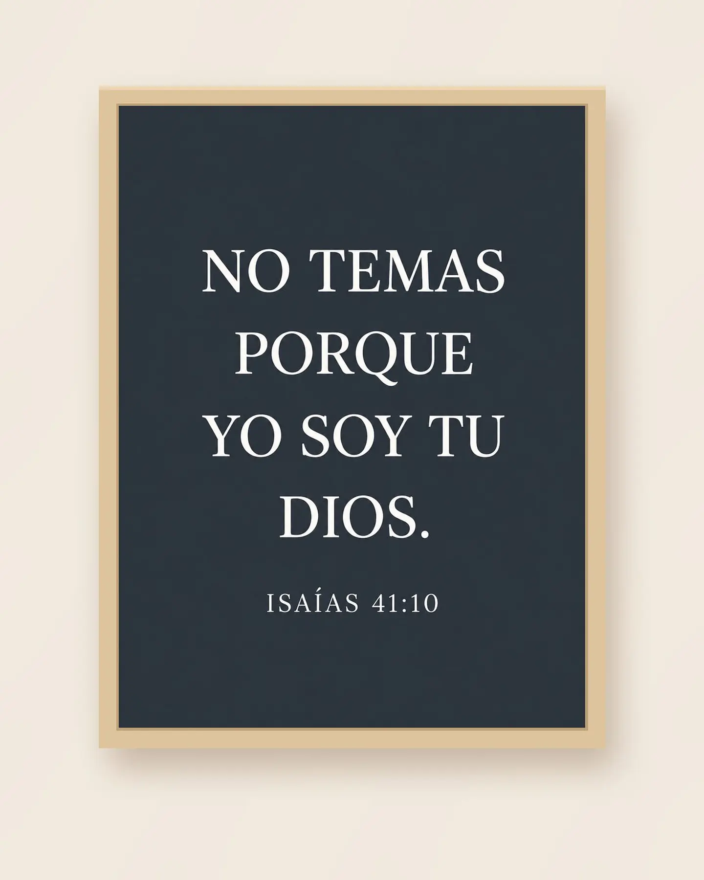 No temas, porque yo soy tu Dios · ES-08 3
