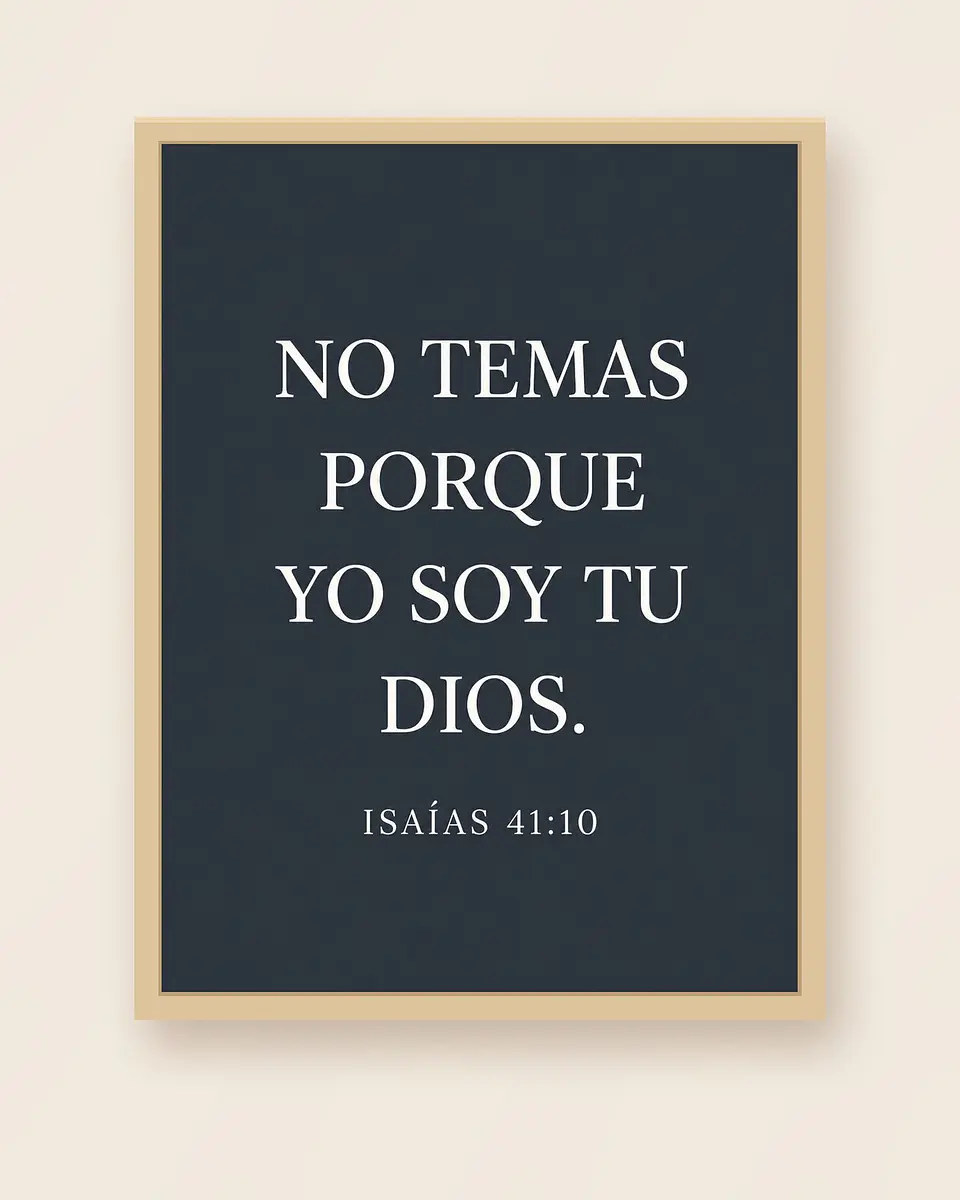 No temas, porque yo soy tu Dios · ES-08 3