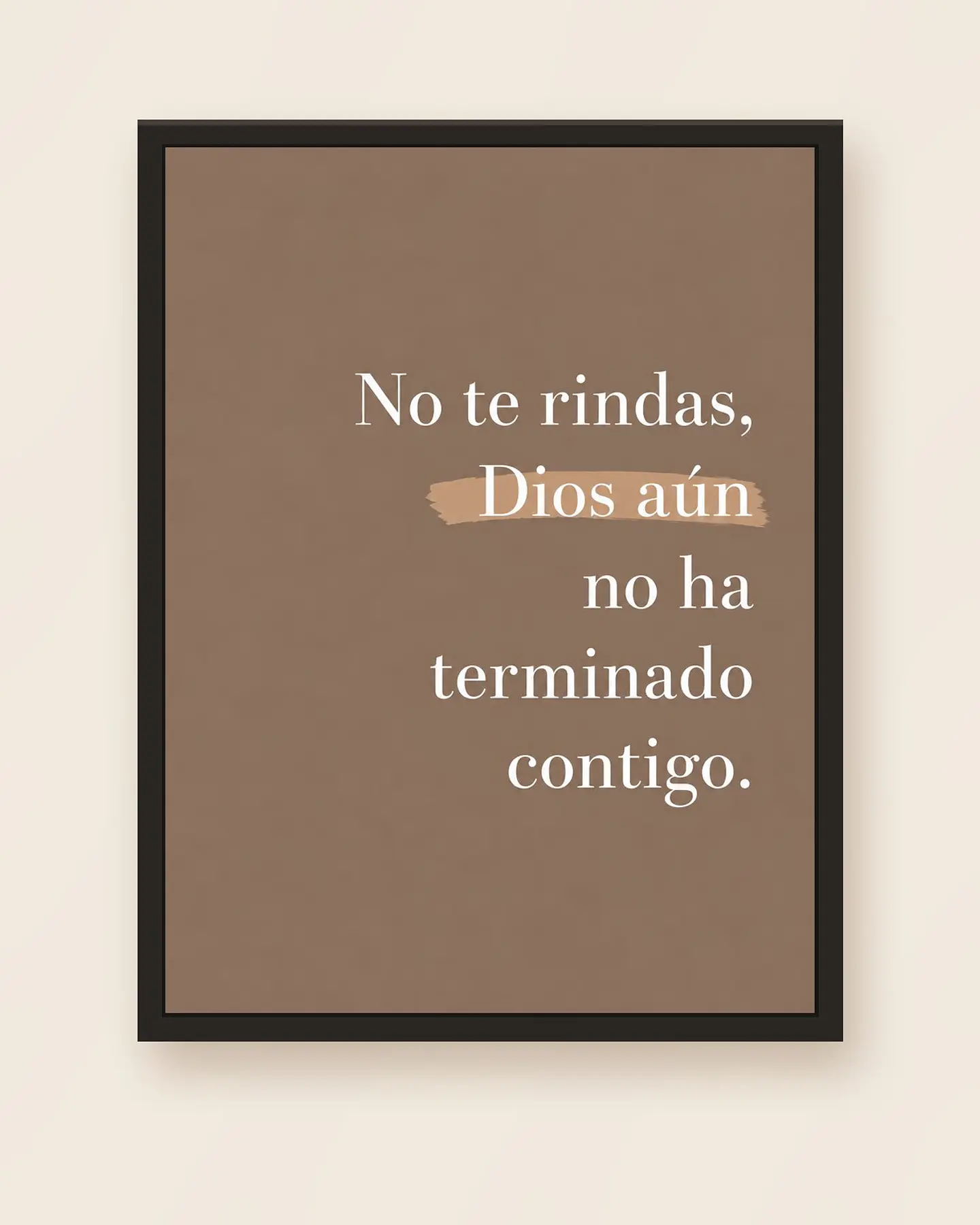 No te rindas, Dios aún no ha terminado contigo · ES-07 5