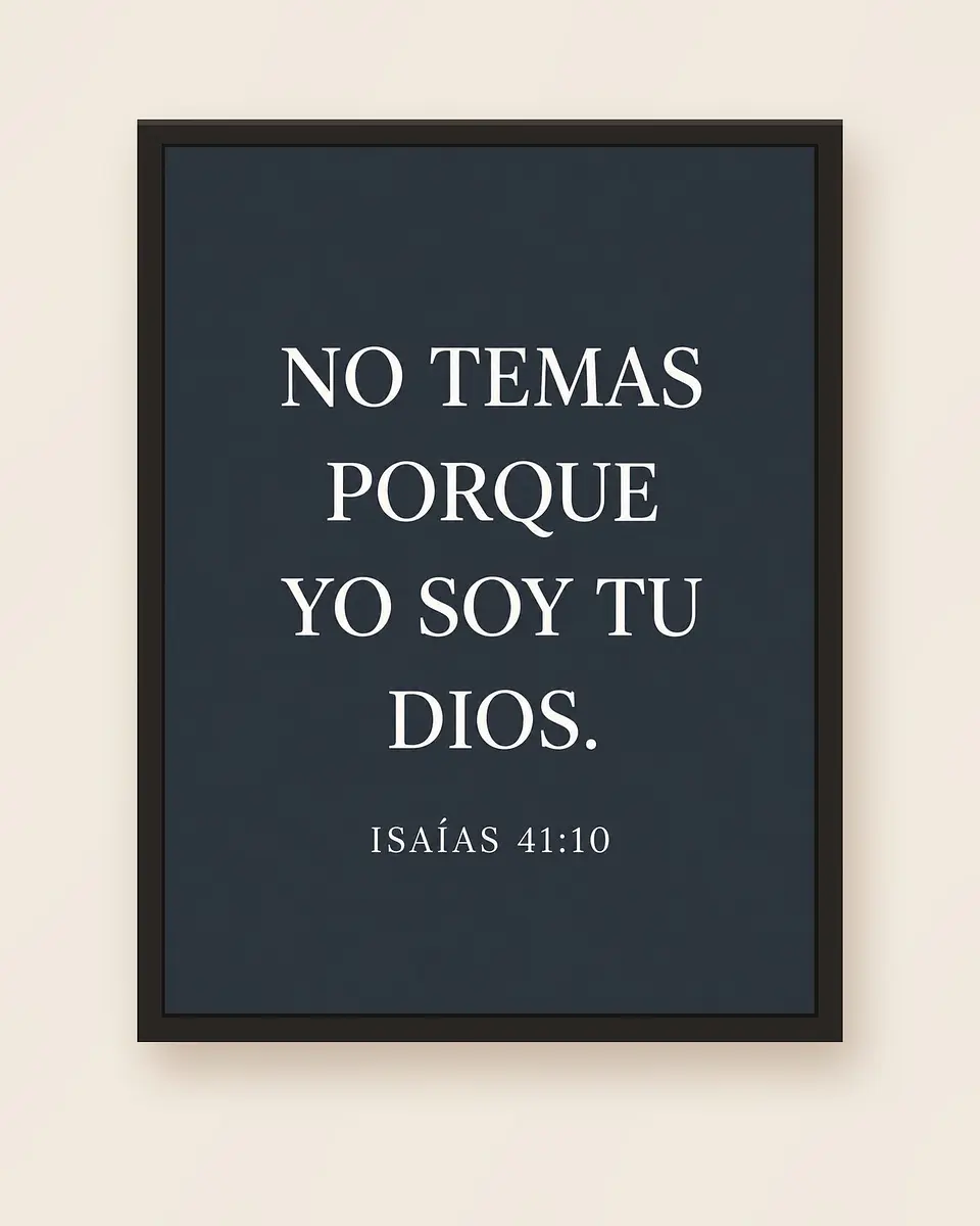 No temas, porque yo soy tu Dios · ES-08 5