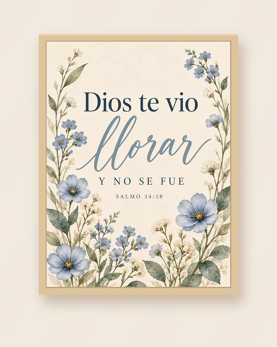 Dios te vio llorar y no se fue · ES-12 3