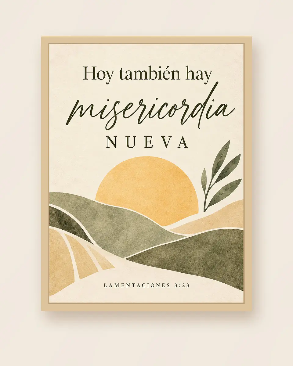 Hoy también hay misericordia nueva · GR-05 3