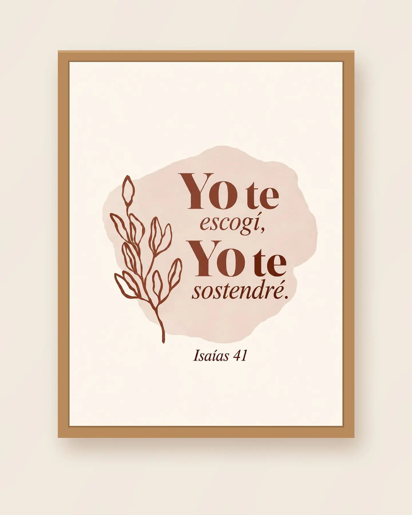 Yo te escogí, yo te sostendré · QS-06 1