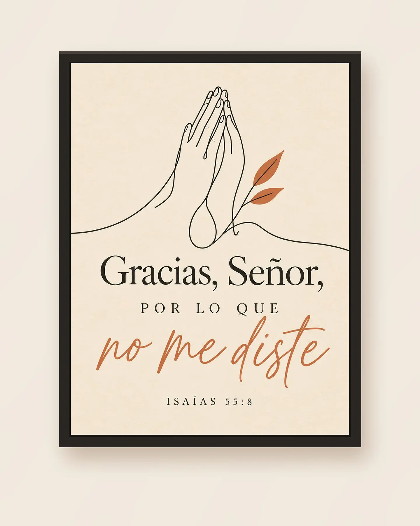 Gracias, Señor, por lo que no me diste · GR-06 5