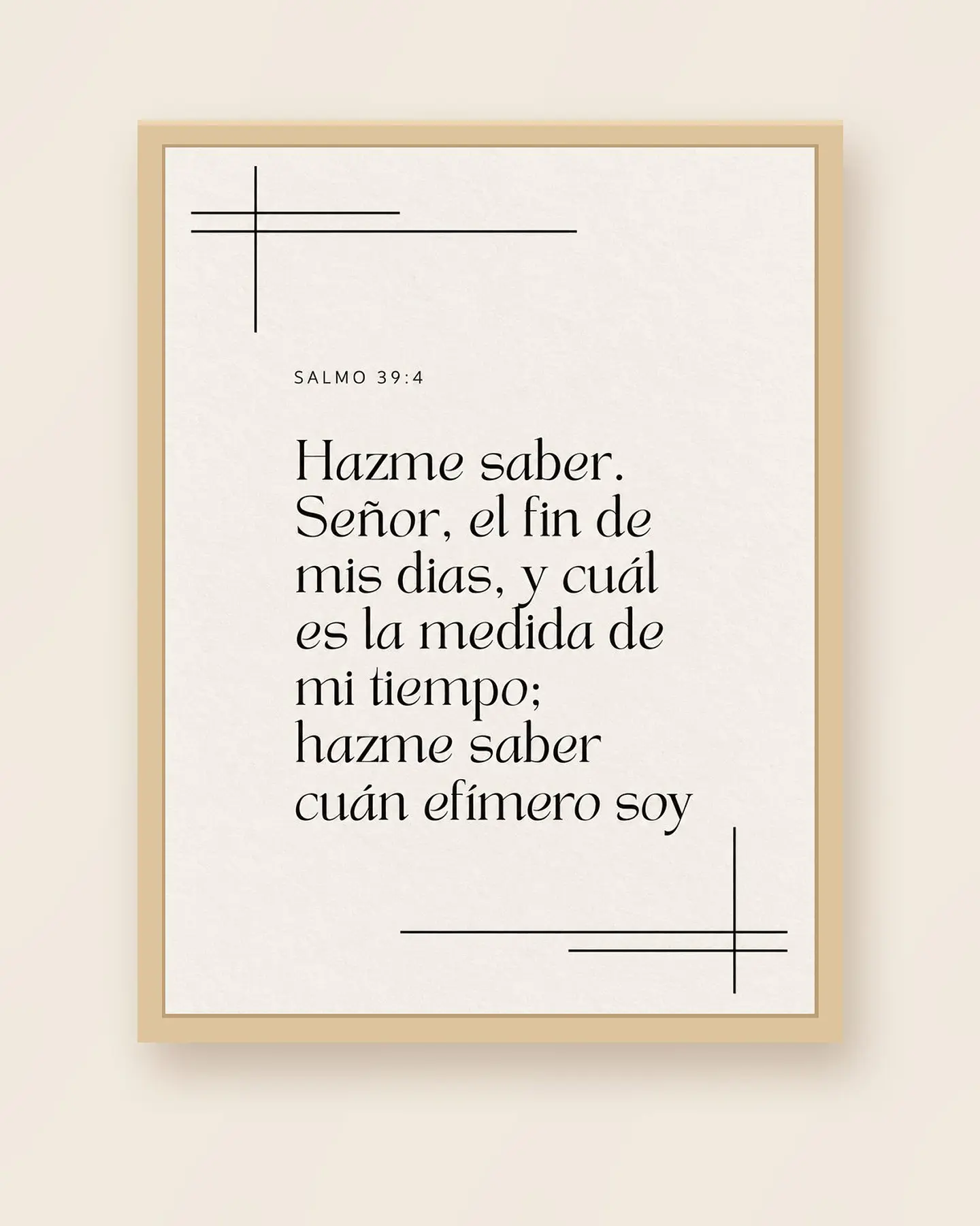 Hazme saber, Señor, el fin de mis días · QS-07 3