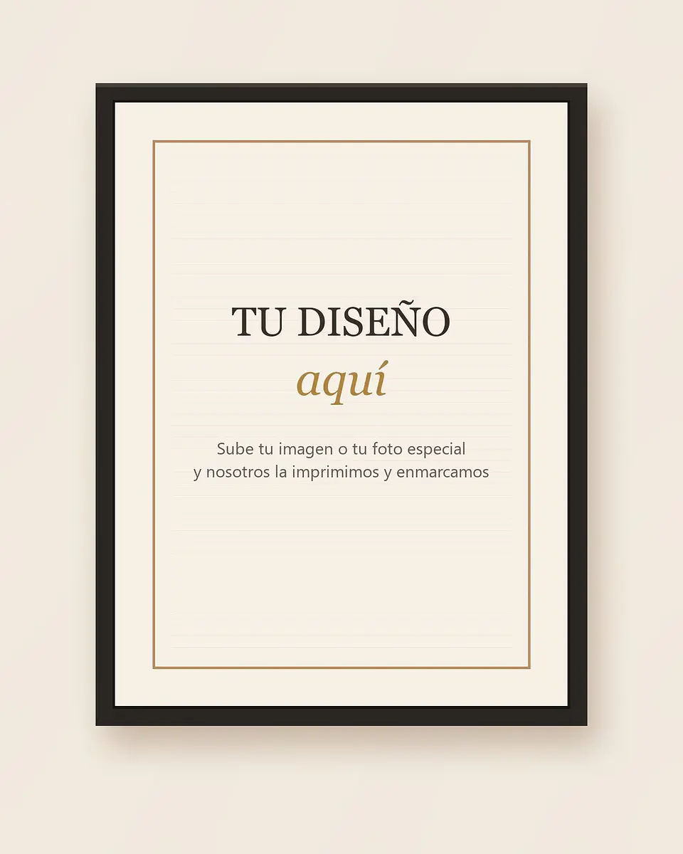 Cuadro con tu propio diseño 5