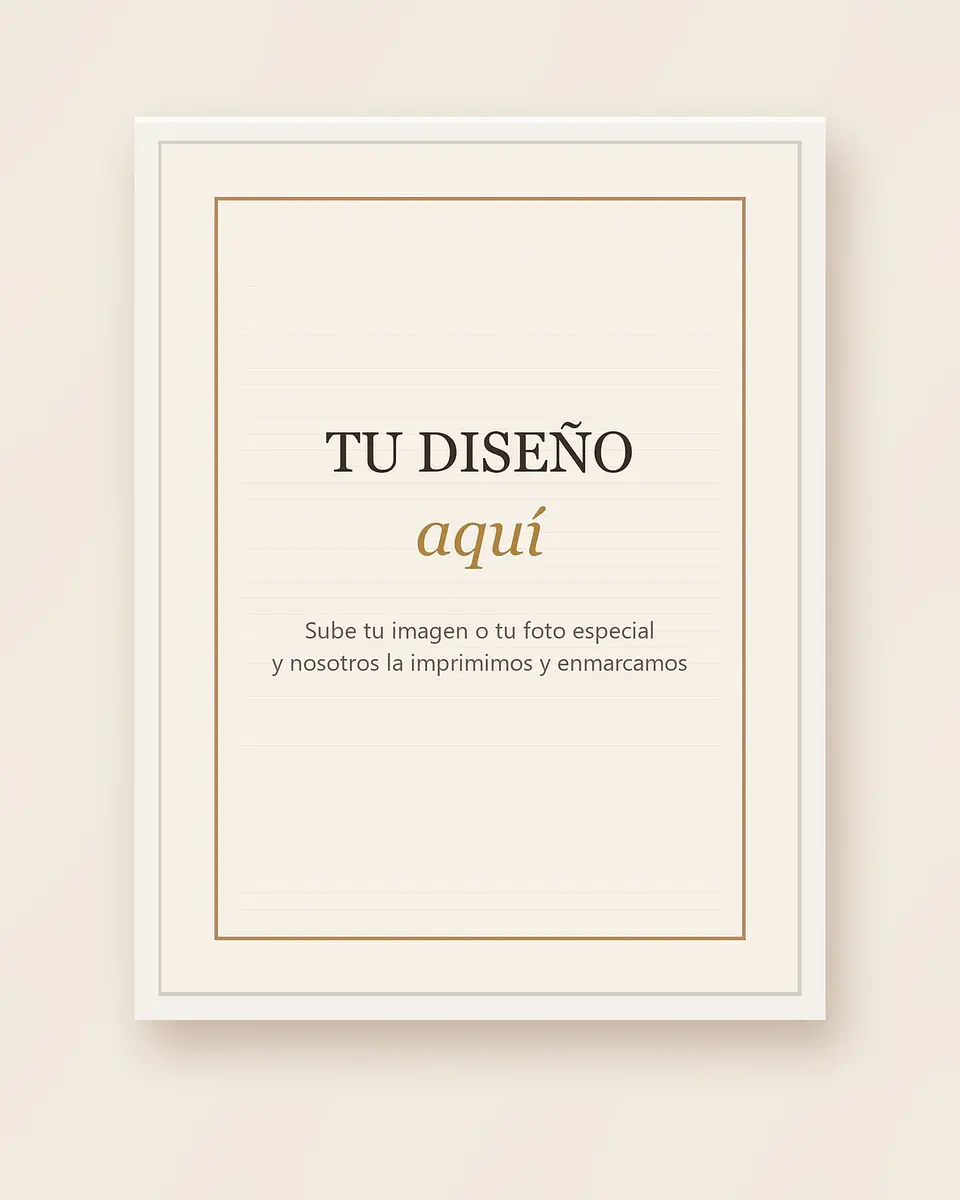 Cuadro con tu propio diseño 4