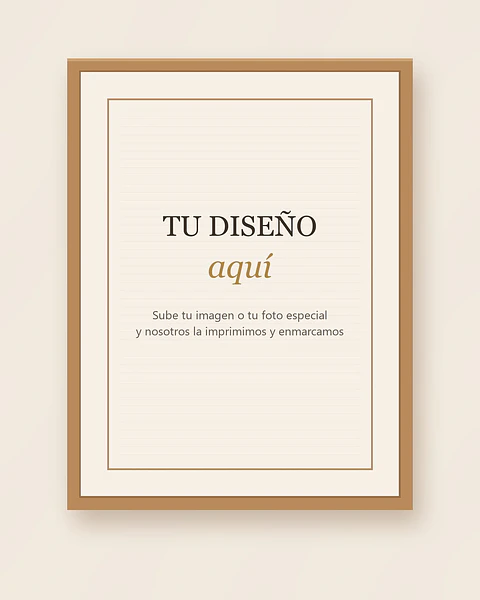 Cuadro con tu propio diseño