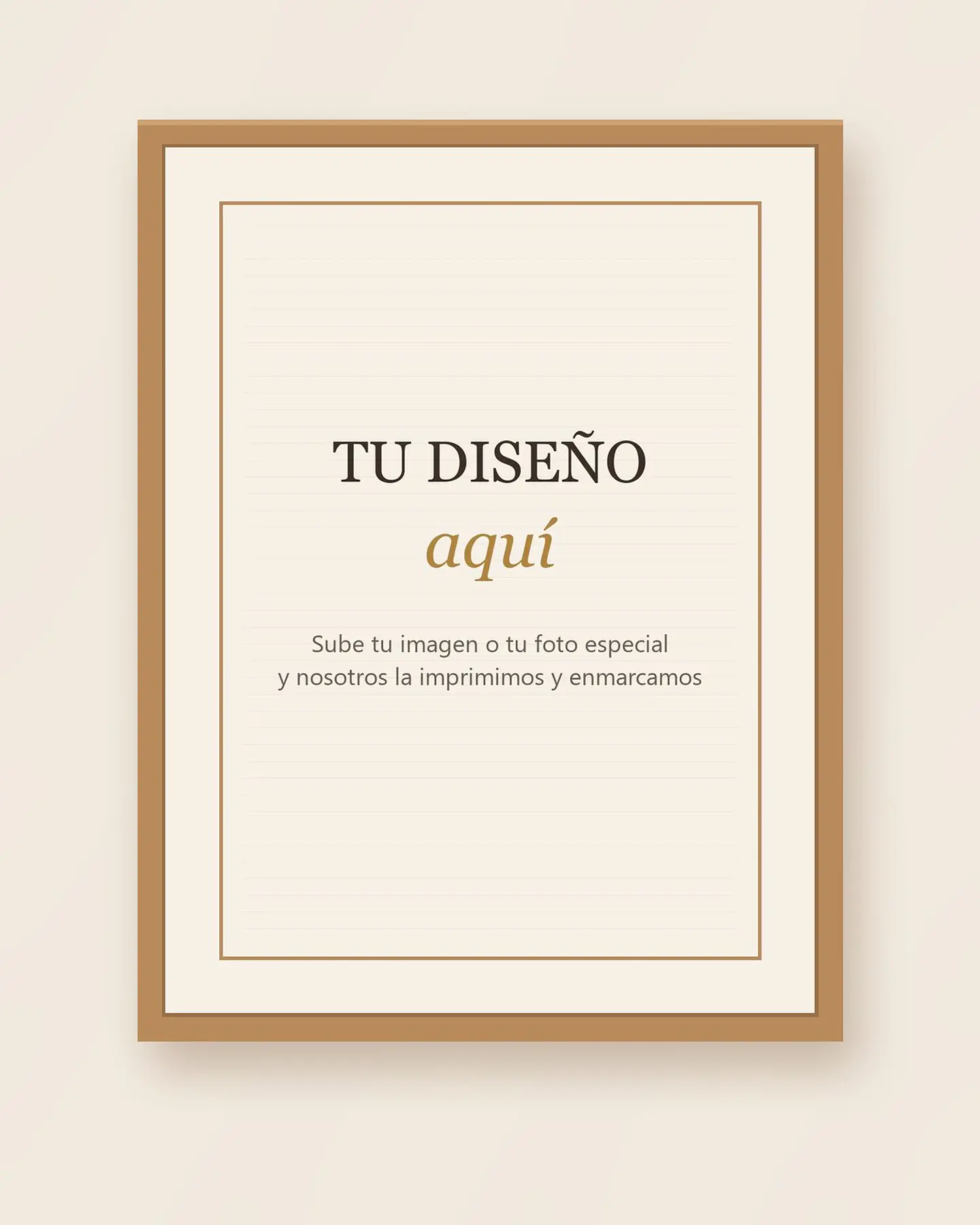 Cuadro con tu propio diseño 1