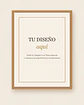 Cuadro con tu propio diseño - Miniatura 1
