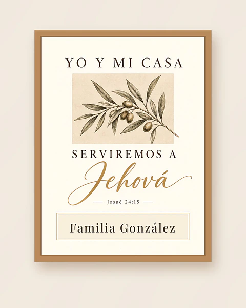 Familia: Yo y mi casa serviremos a Jehová · PZ-01