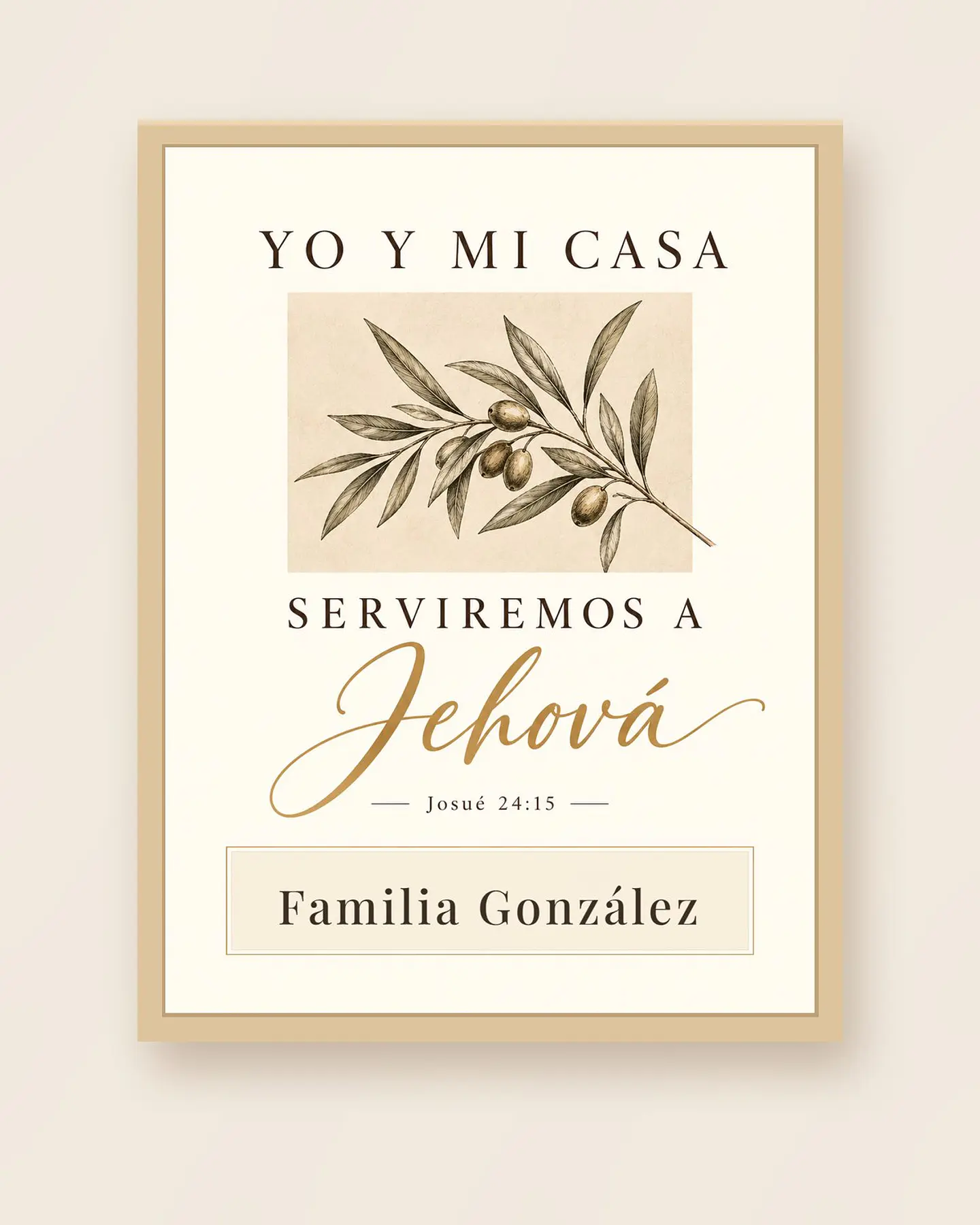Familia: Yo y mi casa serviremos a Jehová · PZ-01 3