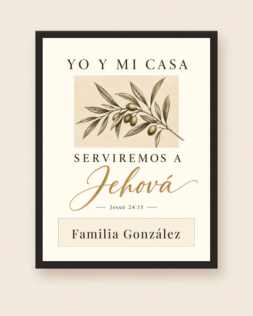 Familia: Yo y mi casa serviremos a Jehová · PZ-01 5