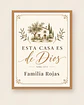 Hogar con nombre: Esta casa es de Dios · PZ-04 - Miniatura 1