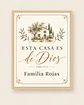 Hogar con nombre: Esta casa es de Dios · PZ-04 - Miniatura 3