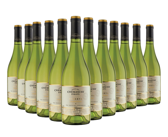 12 BOTELLAS / RESERVA CHARDONNAY