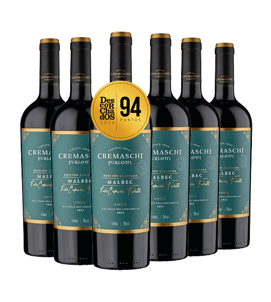 6 BOTELLAS / EDICIÓN LIMITADA MALBEC