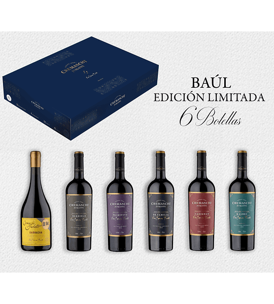 BAUL EDICION LIMITADA 6 BOTELLAS MIX