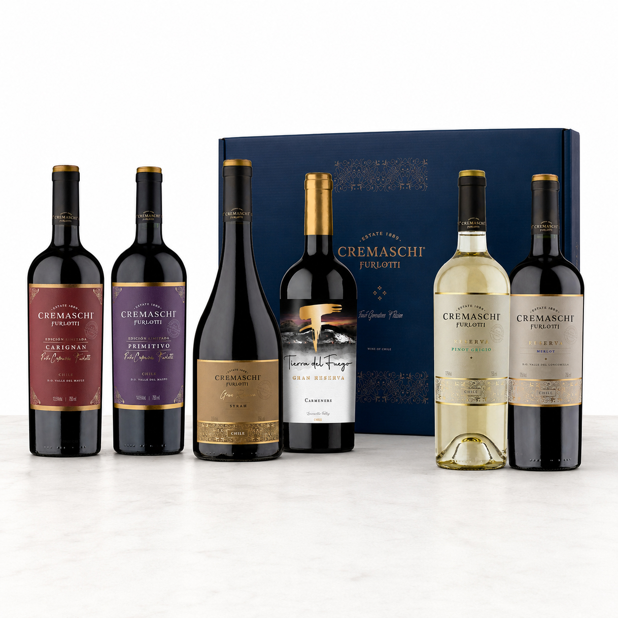 BAUL SELECCION DEL ENOLOGO A 6 BOTELLAS MIX