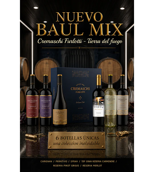 BAUL SELECCION DEL ENOLOGO A 6 BOTELLAS MIX