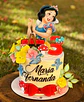 Arquivo de Corte Topo de Bolo Branca de Neve - Thumbnail 1